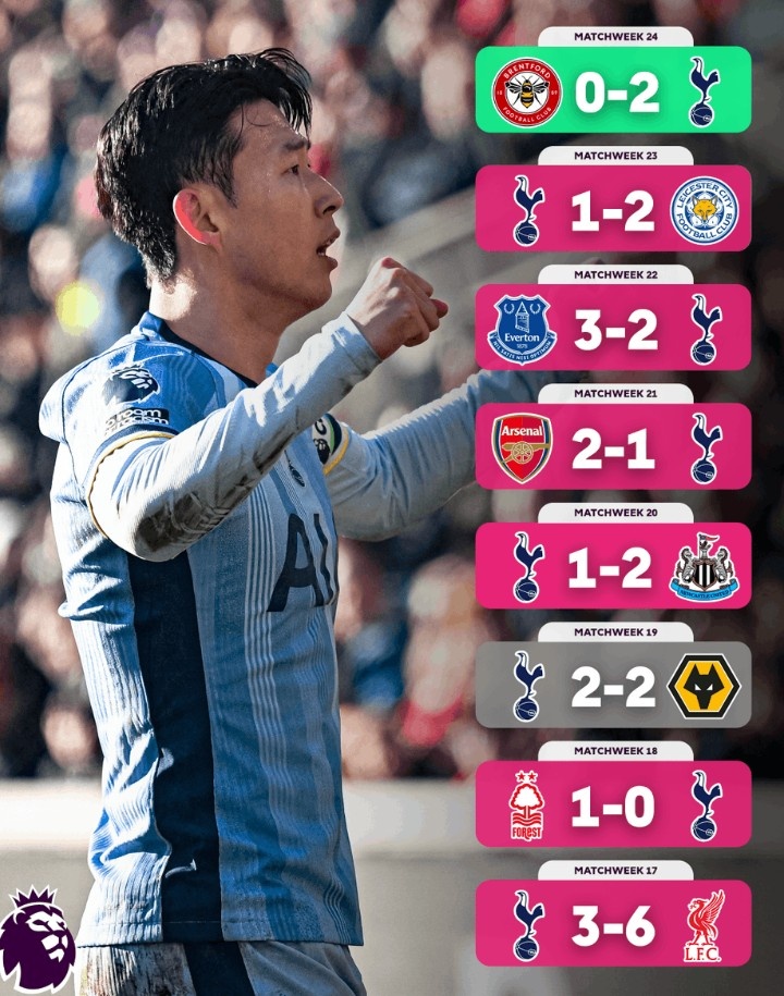 不容易！熱刺終結(jié)英超7輪不勝，此前7場僅1平6負