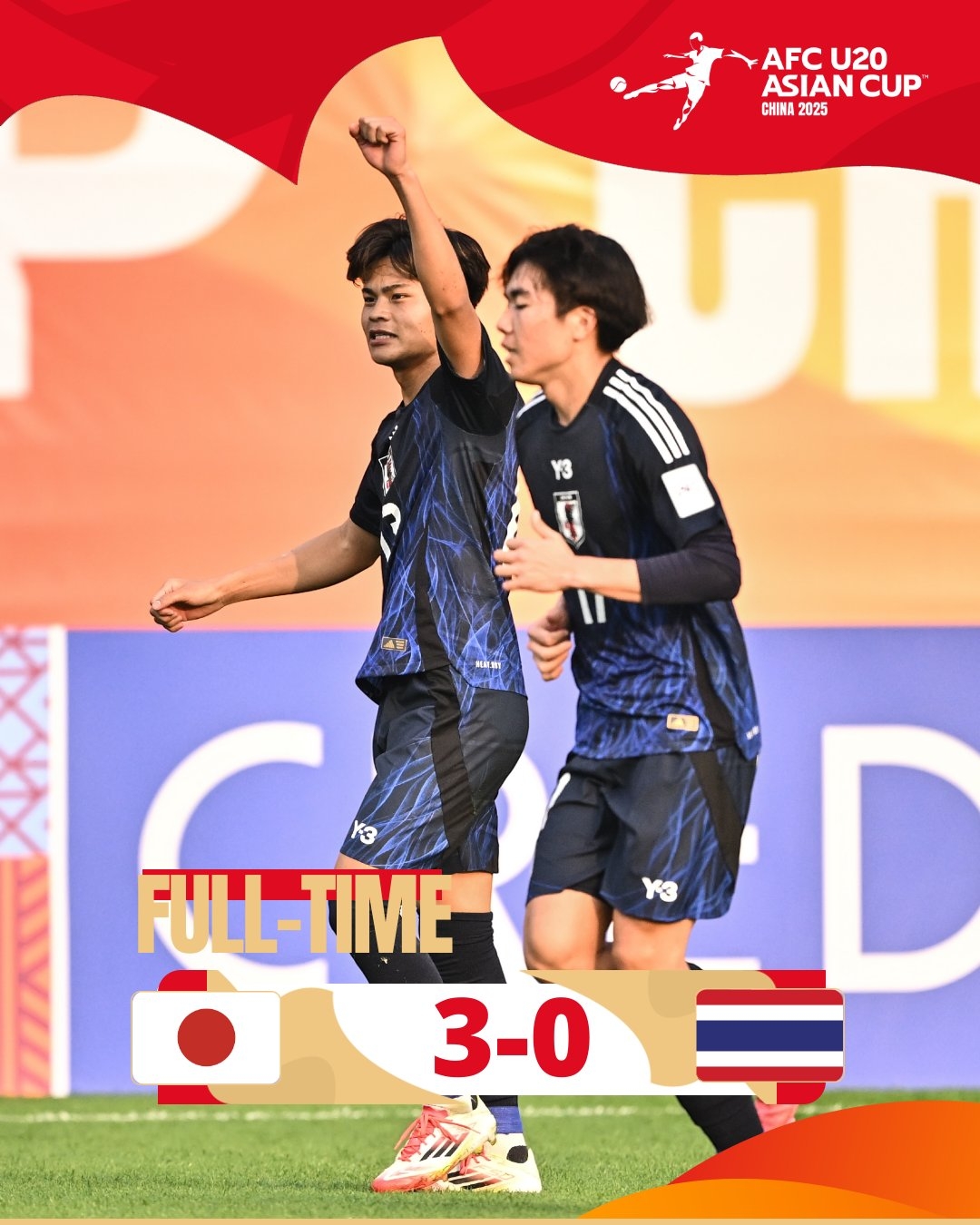  日本U20主帥賽后：雖然全取三分，但球隊(duì)各方面都有待提升